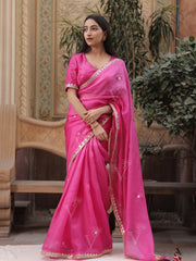 Saree , kota doria , Summer , kota silk , gota patti