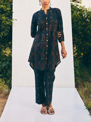 Black Printed Co-ord Set