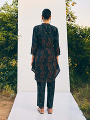 Black Printed Co-ord Set