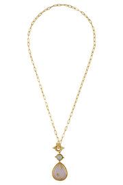 Gold Plated Cara Chain Pendant
