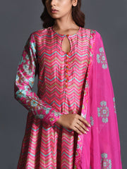 Pink Vasansi Signature Anarkali Gown