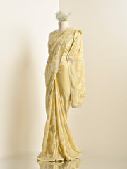 Yellow Tissue Saree