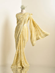 Yellow Tissue Saree